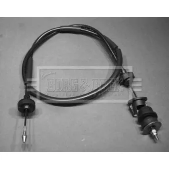 Tirette à câble, commande d'embrayage BORG & BECK BKC1406