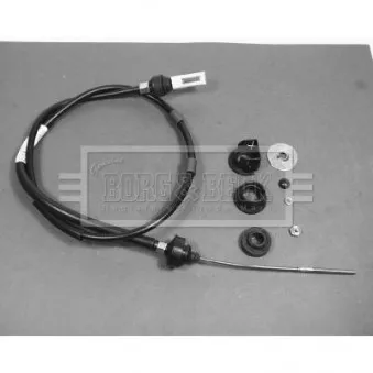 Tirette à câble, commande d'embrayage BORG & BECK BKC1407