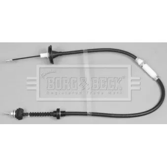 Tirette à câble, commande d'embrayage BORG & BECK BKC1417
