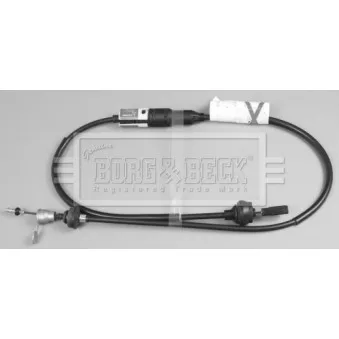 Tirette à câble, commande d'embrayage BORG & BECK BKC1426