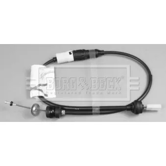 Tirette à câble, commande d'embrayage BORG & BECK BKC1428