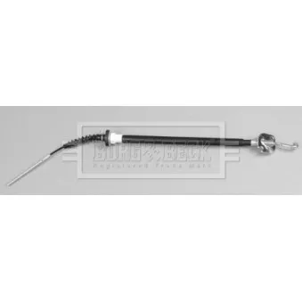 Tirette à câble, commande d'embrayage BORG & BECK BKC1431