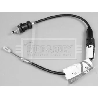 Tirette à câble, commande d'embrayage BORG & BECK BKC1435