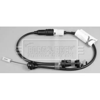 Tirette à câble, commande d'embrayage BORG & BECK BKC1438