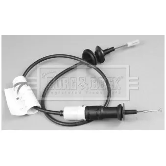 Tirette à câble, commande d'embrayage BORG & BECK BKC1461