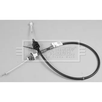 Tirette à câble, commande d'embrayage BORG & BECK BKC1463