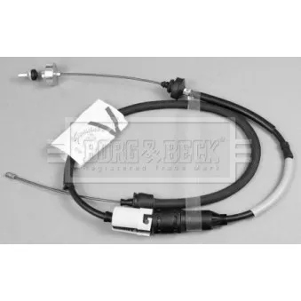 Tirette à câble, commande d'embrayage BORG & BECK BKC1472