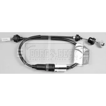 Tirette à câble, commande d'embrayage BORG & BECK BKC1480