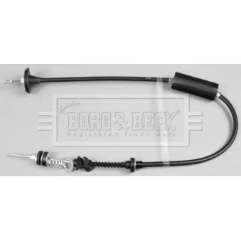 Tirette à câble, commande d'embrayage BORG & BECK BKC1486
