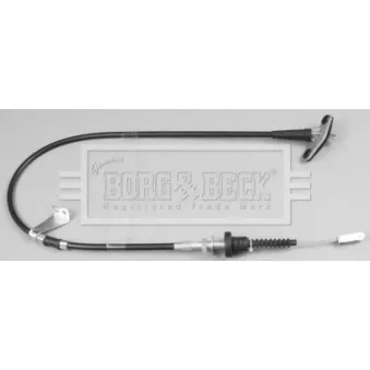 Tirette à câble, commande d'embrayage BORG & BECK BKC1495