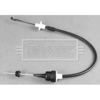 Tirette à câble, commande d'embrayage BORG & BECK BKC2001