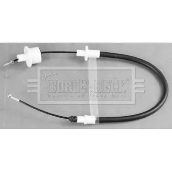Tirette à câble, commande d'embrayage BORG & BECK BKC2025
