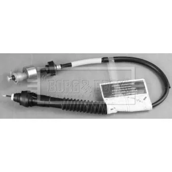 Tirette à câble, commande d'embrayage BORG & BECK BKC2027