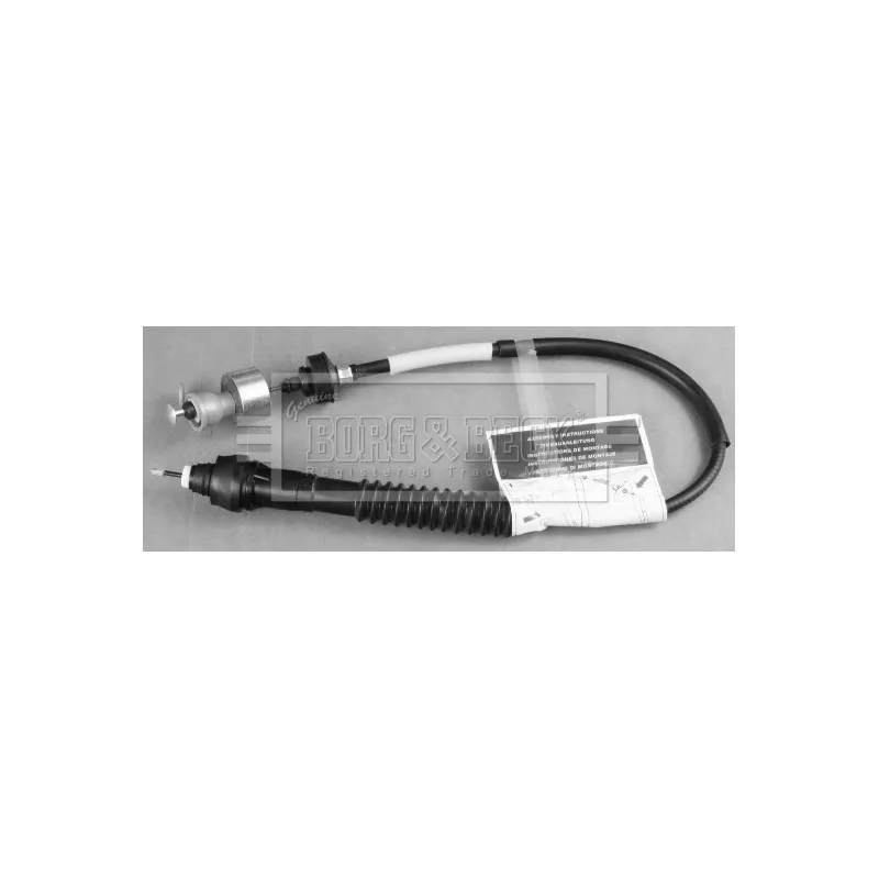 Tirette à câble, commande d'embrayage BORG & BECK BKC2027