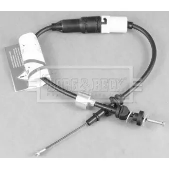 Tirette à câble, commande d'embrayage BORG & BECK BKC2028