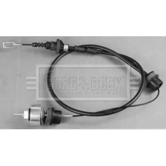 Tirette à câble, commande d'embrayage BORG & BECK BKC2036