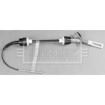 Tirette à câble, commande d'embrayage BORG & BECK BKC2048