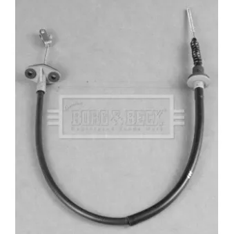 Tirette à câble, commande d'embrayage BORG & BECK BKC2058
