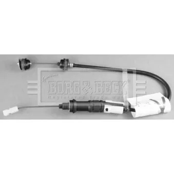 Tirette à câble, commande d'embrayage BORG & BECK BKC2059