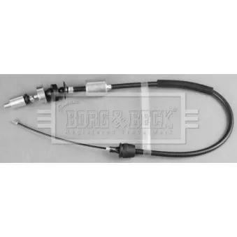 Tirette à câble, commande d'embrayage BORG & BECK BKC2062