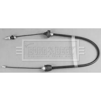 Tirette à câble, commande d'embrayage BORG & BECK BKC2066