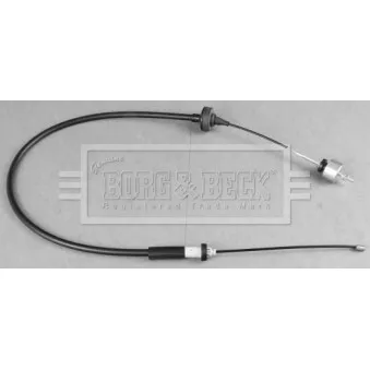 Tirette à câble, commande d'embrayage BORG & BECK BKC2069
