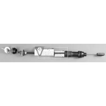Tirette à câble, commande d'embrayage BORG & BECK BKC2070