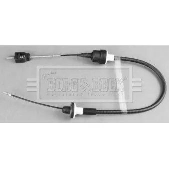 Tirette à câble, commande d'embrayage BORG & BECK BKC2078