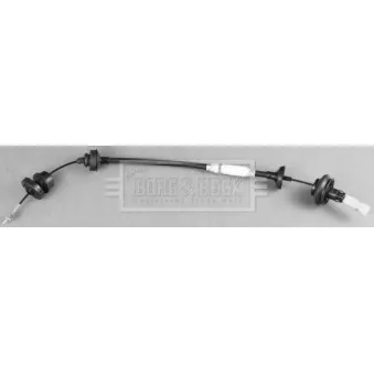 Tirette à câble, commande d'embrayage BORG & BECK BKC2082