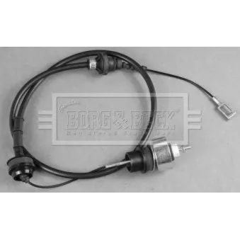 Tirette à câble, commande d'embrayage BORG & BECK BKC2085