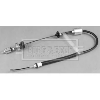 Tirette à câble, commande d'embrayage BORG & BECK BKC2091