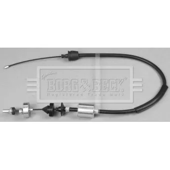 Tirette à câble, commande d'embrayage BORG & BECK BKC2095