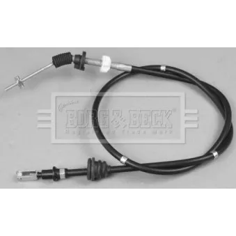 Tirette à câble, commande d'embrayage BORG & BECK BKC2098