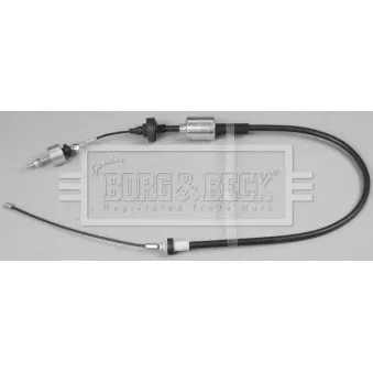 Tirette à câble, commande d'embrayage BORG & BECK BKC2099