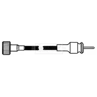 Câble flexible de commande de compteur BORG & BECK