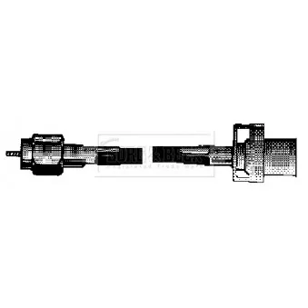 Câble flexible de commande de compteur BORG & BECK BKS2052