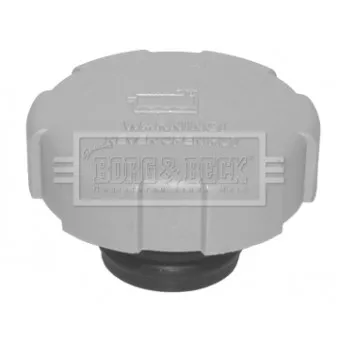 Bouchon, réservoir de liquide de refroidissement BORG & BECK BRC111