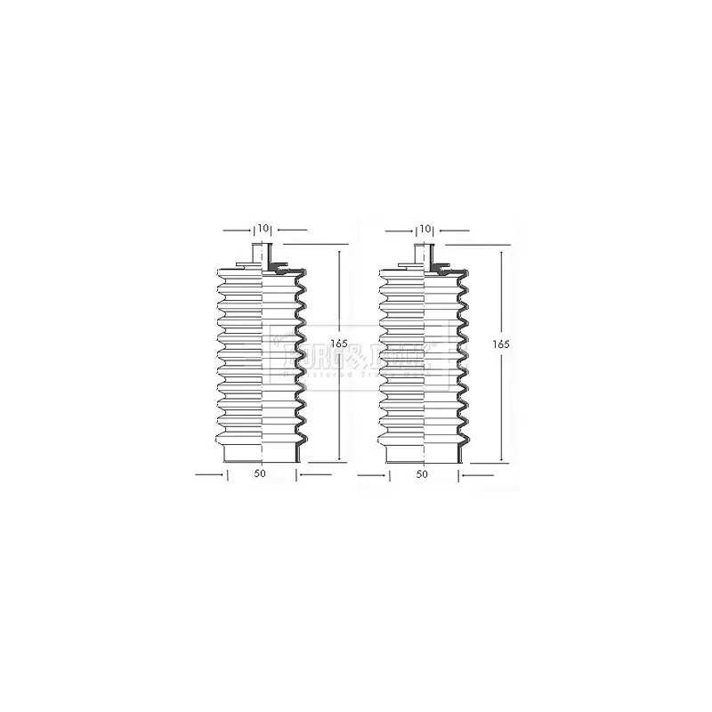 Joint-soufflet, direction BORG & BECK BSG3011