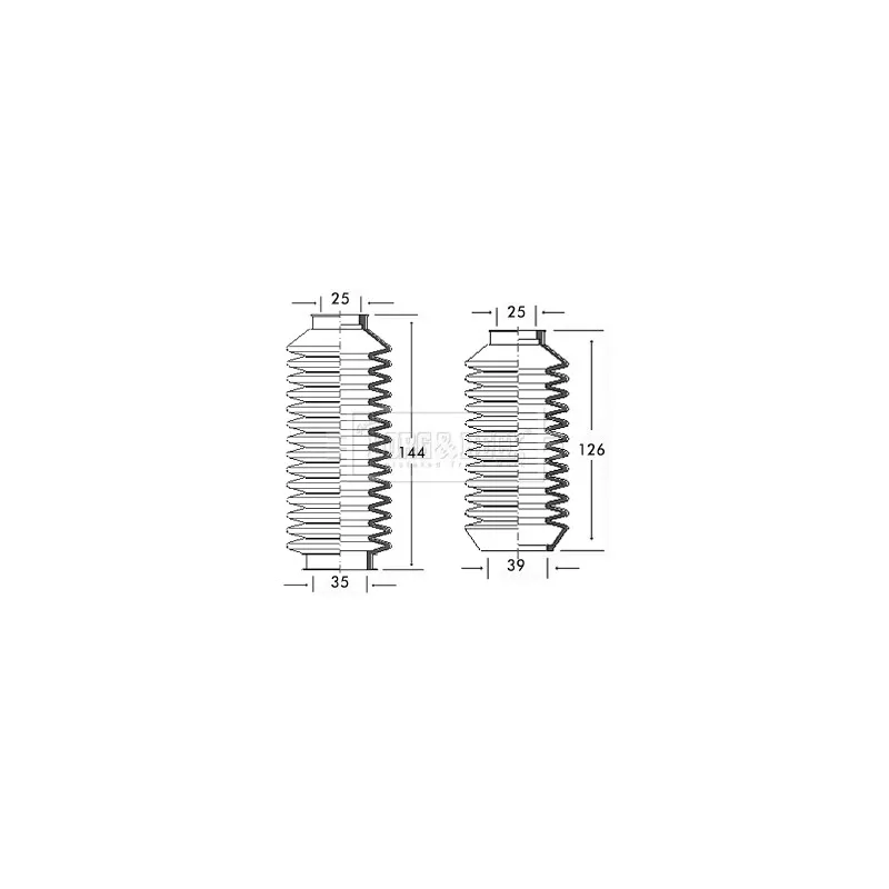 Joint-soufflet, direction BORG & BECK BSG3074