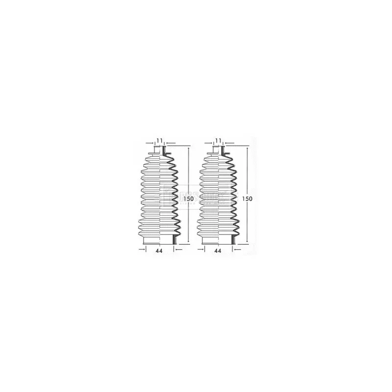 Joint-soufflet, direction BORG & BECK BSG3146