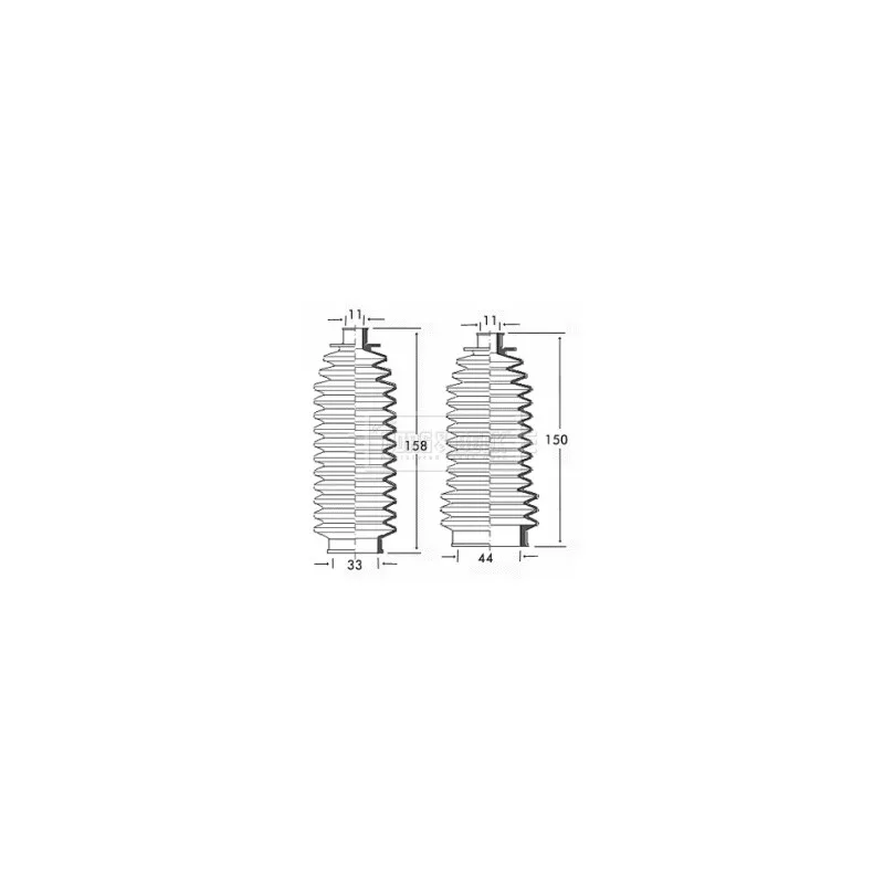 Joint-soufflet, direction BORG & BECK BSG3149