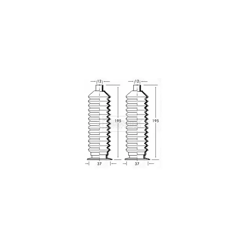 Joint-soufflet, direction BORG & BECK BSG3206