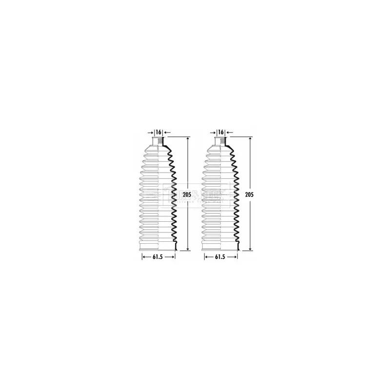 Joint-soufflet, direction BORG & BECK BSG3264