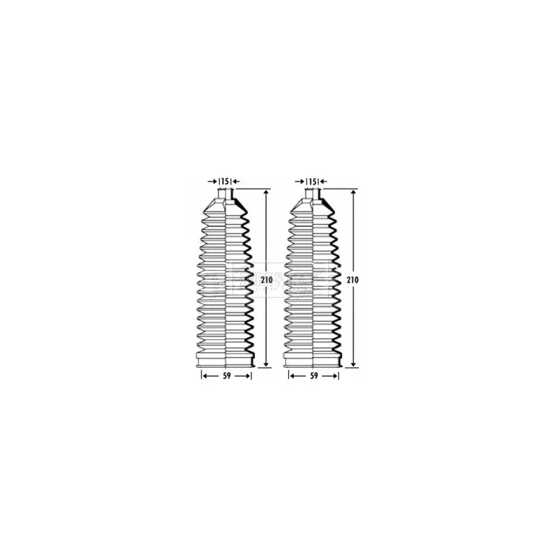 Joint-soufflet, direction BORG & BECK BSG3274