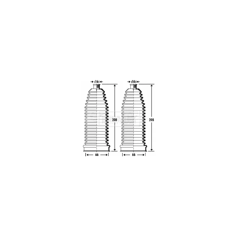 Joint-soufflet, direction BORG & BECK BSG3278
