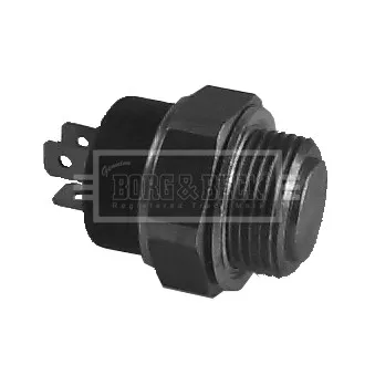 Interrupteur de température, ventilateur de radiateur BORG & BECK BTS815.92