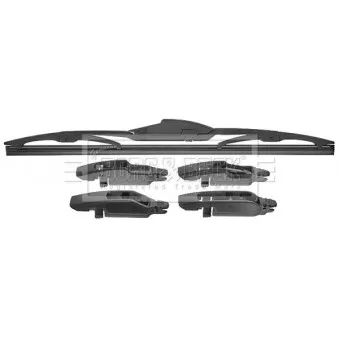 Balai d'essuie-glace BORG & BECK BW14R.10
