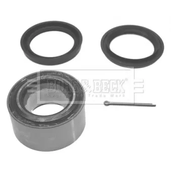 Roulement de roue avant BORG & BECK BWK118