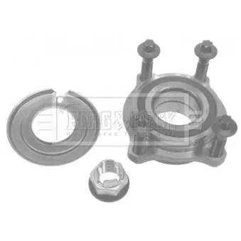 Roulement de roue avant BORG & BECK BWK1242