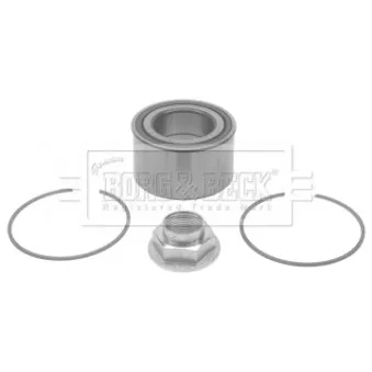 Roulement de roue avant BORG & BECK BWK1249
